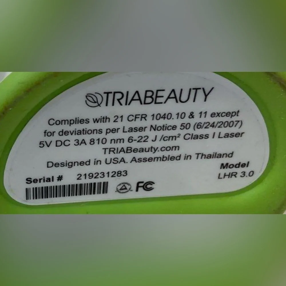 TRIA BEAUTY LHR 3.0 Hair Removal Laser Device with Charger